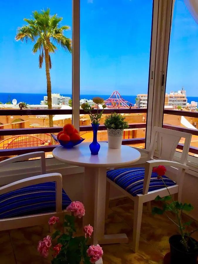 Sea-View Apartment With A Tennis Court Costa Adeje